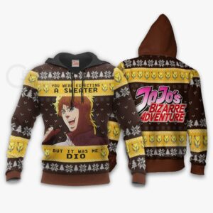 Dio Brando Ugly Christmas Sweater JoJo's Bizarre Adventure Xmas VA11 7