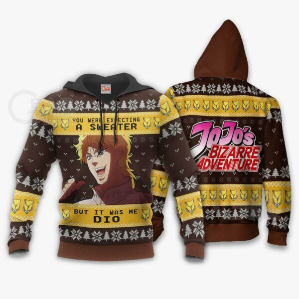 Dio Brando Ugly Christmas Sweater JoJo's Bizarre Adventure Xmas VA11 3