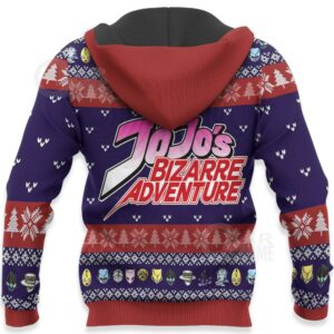 Joseph Joestar Ugly Christmas Sweater Oh My God JoJo's Anime VA11 8