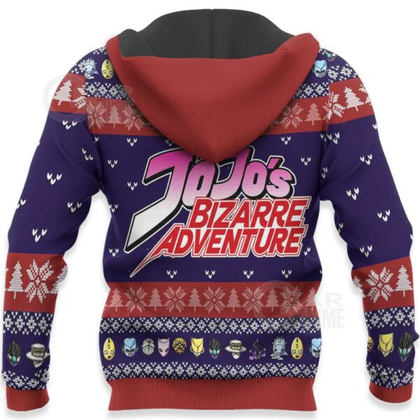 Joseph Joestar Ugly Christmas Sweater Oh My God JoJo's Anime VA11 4