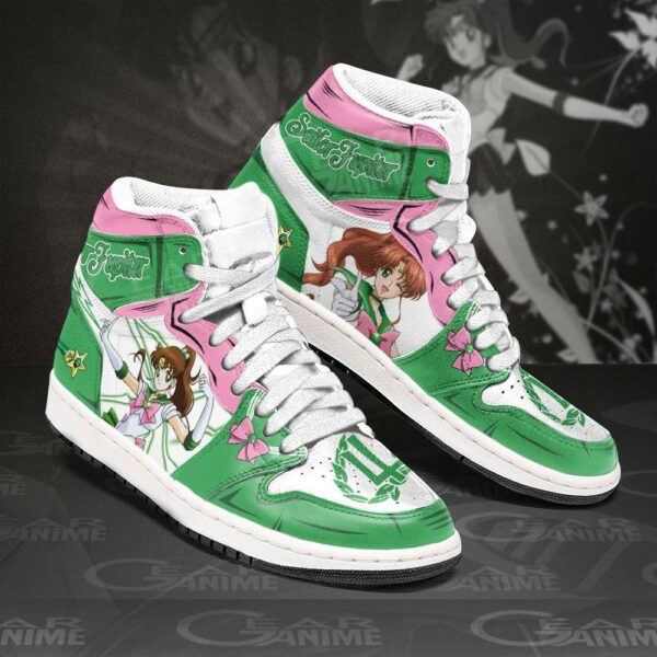 Sailor Jupiter Sneakers Sailor Moon Anime Shoes MN11 2