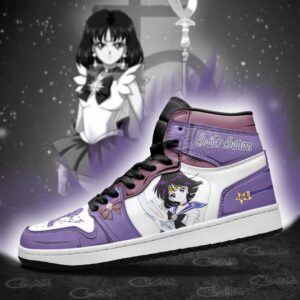 Sailor Saturn Sneakers Sailor Moon Anime Shoes MN11 7