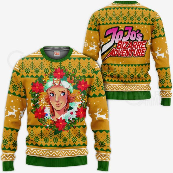 Dio Brando Ugly Christmas Sweater JoJo's Bizarre Adventure Anime VA11 1