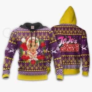 Giorno Giovanna Ugly Christmas Sweater JoJo's Bizarre Adventure Anime VA11 7