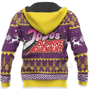 Giorno Giovanna Ugly Christmas Sweater JoJo's Bizarre Adventure Anime VA11 8