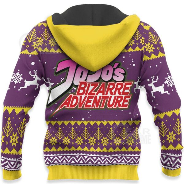 Giorno Giovanna Ugly Christmas Sweater JoJo's Bizarre Adventure Anime VA11 4