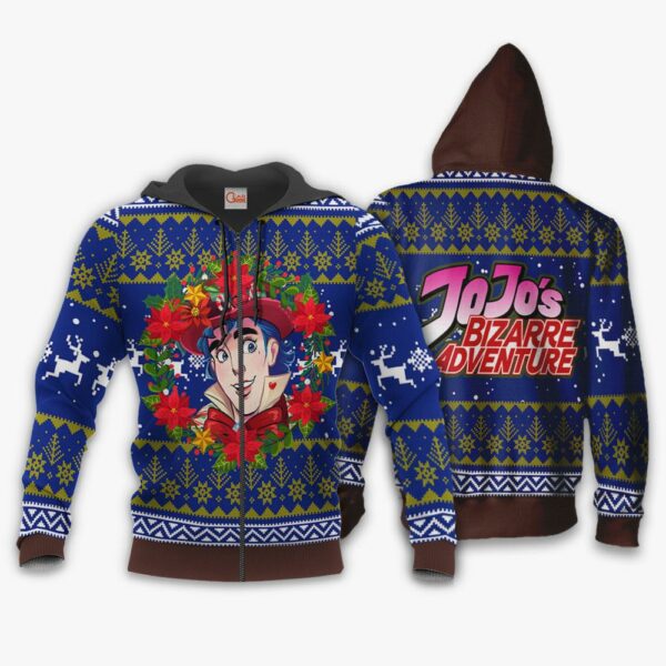 Jonathan Joestar Ugly Christmas Sweater JoJo's Bizarre Adventure Anime VA11 2