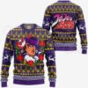 Josuke Higashikata Ugly Christmas Sweater JoJo's Bizarre Adventure Anime VA11 11