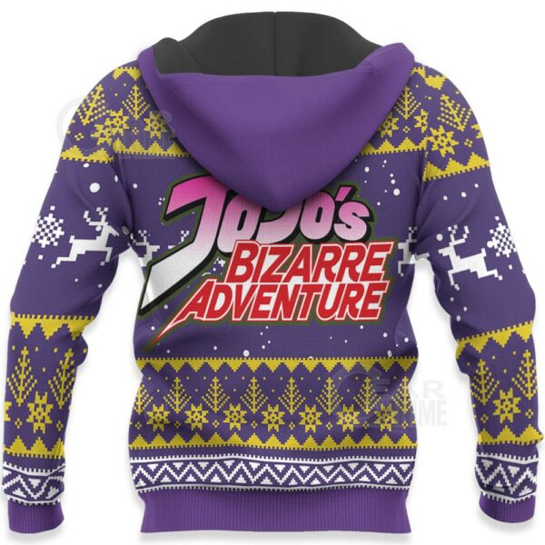 Josuke Higashikata Ugly Christmas Sweater JoJo's Bizarre Adventure Anime VA11 4