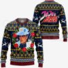 Jotaro Kujo Ugly Christmas Sweater JoJo's Bizarre Adventure Anime VA11 11