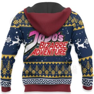 Jotaro Kujo Ugly Christmas Sweater JoJo's Bizarre Adventure Anime VA11 8