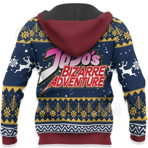 Jotaro Kujo Ugly Christmas Sweater JoJo's Bizarre Adventure Anime VA11 4