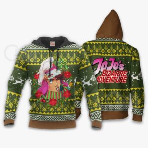 Joseph Joestar Ugly Christmas Sweater JoJo's Bizarre Adventure Anime VA11 7