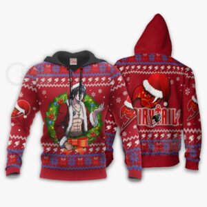 Fairy Tail Gray Fullbuster Ugly Christmas Sweater Anime Xmas VA11 7