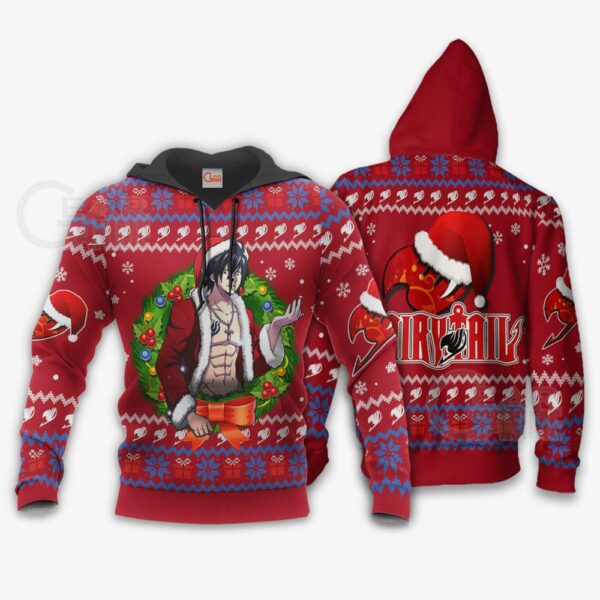 Fairy Tail Gray Fullbuster Ugly Christmas Sweater Anime Xmas VA11 3