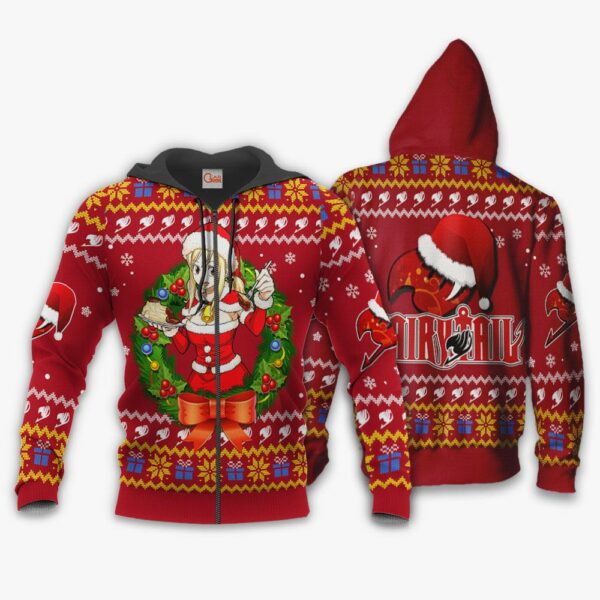 Fairy Tail Lucy Heartfilia Ugly Christmas Sweater Anime Xmas VA11 2