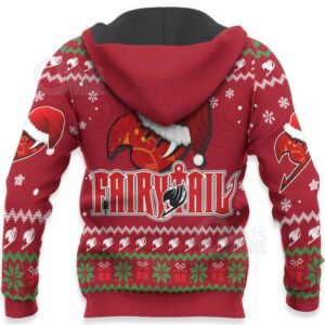 Fairy Tail Natsu Dragneel Ugly Christmas Sweater Anime Xmas VA11 8