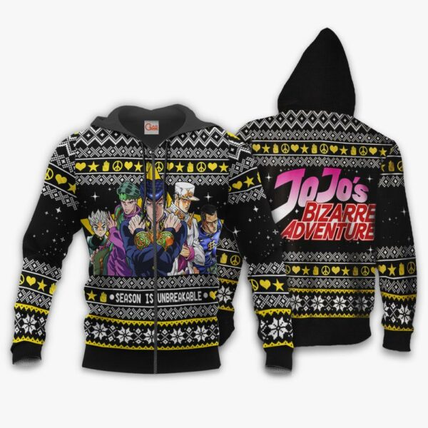 JoJo's Bizarre Adventure Ugly Christmas Sweater Xmas Gift VA11 2