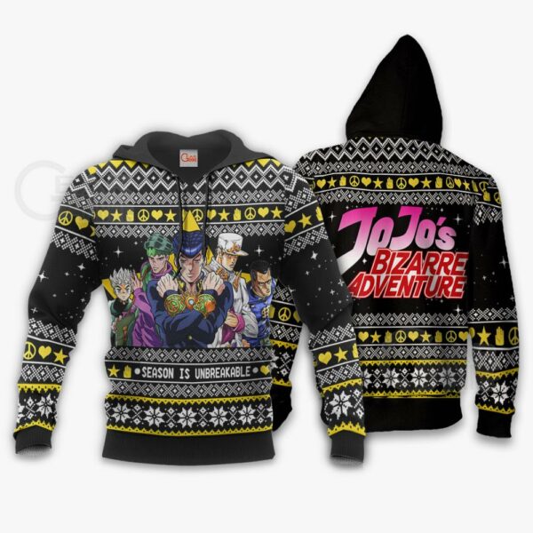 JoJo's Bizarre Adventure Ugly Christmas Sweater Xmas Gift VA11 3