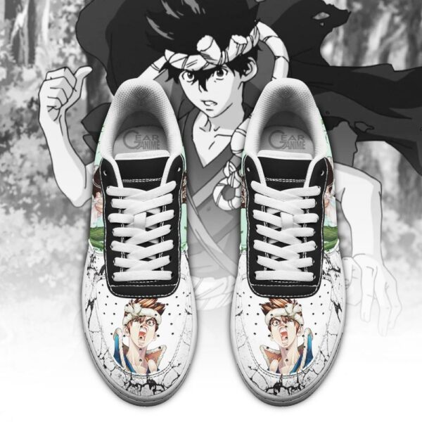 Dr Stone Chrome Shoes Anime Custom PT11 2