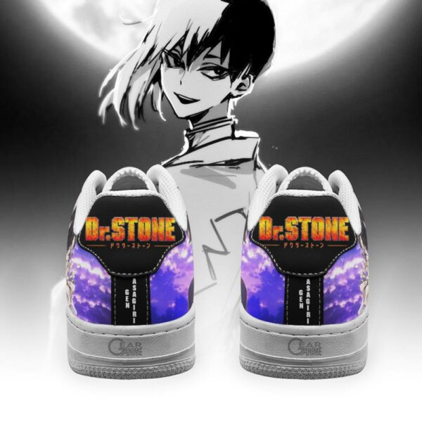 Dr Stone Gen Asagiri Shoes Anime Custom PT11 3