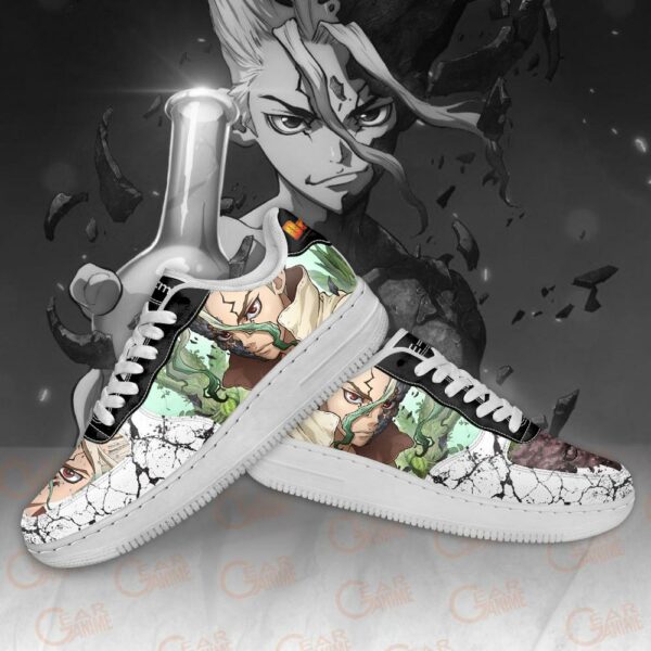 Dr Stone Senku Ishigami Shoes Anime Custom PT11 4