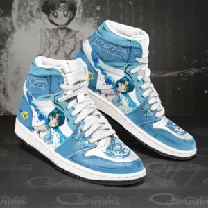 Sailor Mercury Sneakers Sailor Moon Anime Shoes MN11 5