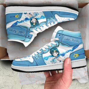 Sailor Mercury Sneakers Sailor Moon Anime Shoes MN11 7