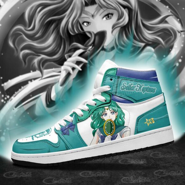 Sailor Neptune Sneakers Sailor Moon Anime Shoes MN11 3