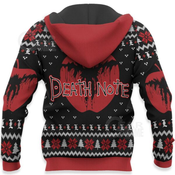 L Lawliet Ugly Christmas Sweater Death Note Anime Xmas Gift VA11 4