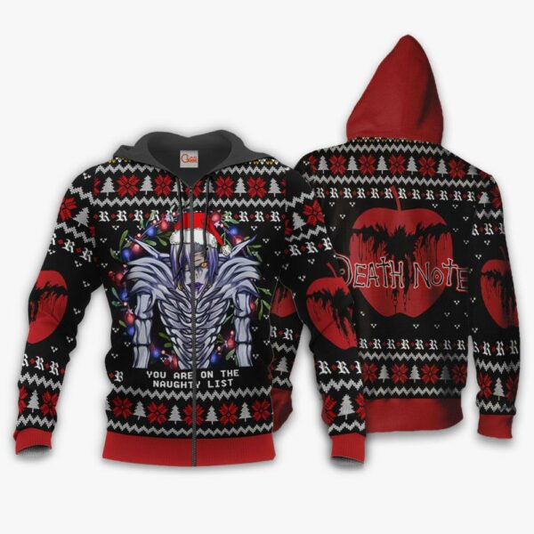 Shinigami Rem Ugly Christmas Sweater Death Note Anime Xmas Gift VA11 2