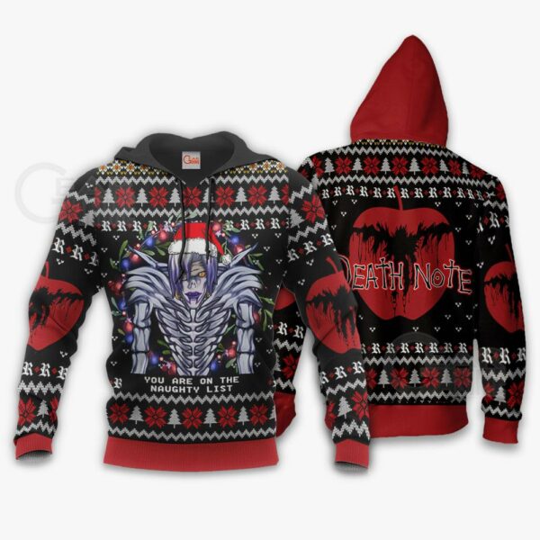 Shinigami Rem Ugly Christmas Sweater Death Note Anime Xmas Gift VA11 3