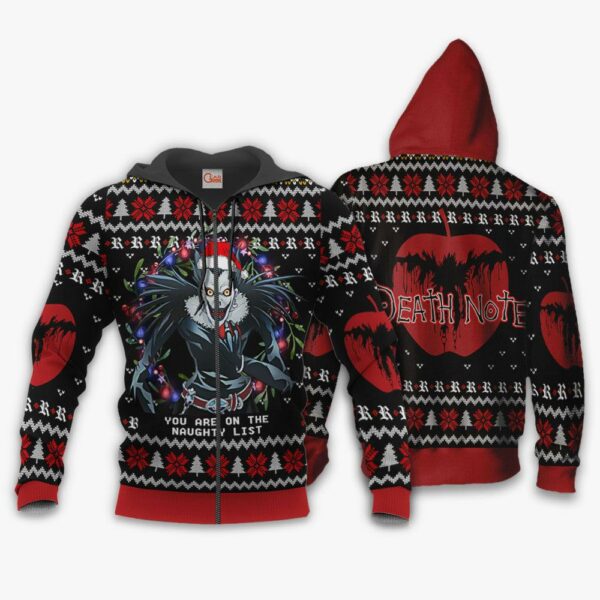 Ryuk Ugly Christmas Sweater Death Note Anime Xmas Gift VA11 2