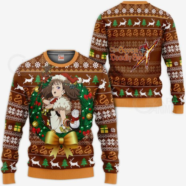 Lady Diane Ugly Christmas Sweater Seven Deadly Sins Xmas Gift VA11 1