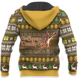 Escanor Ugly Christmas Sweater Seven Deadly Sins Xmas Gift VA11 8