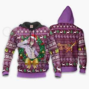 Gowther Ugly Christmas Sweater Seven Deadly Sins Xmas Gift VA11 7