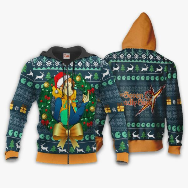 Fairy King Ugly Christmas Sweater Seven Deadly Sins Xmas Gift VA11 2