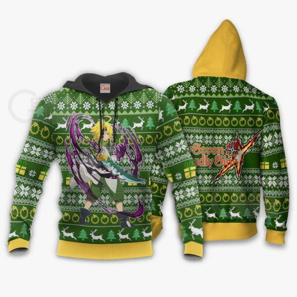 Meliodas Devil Ugly Christmas Sweater Seven Deadly Sins Xmas Gift VA11 3