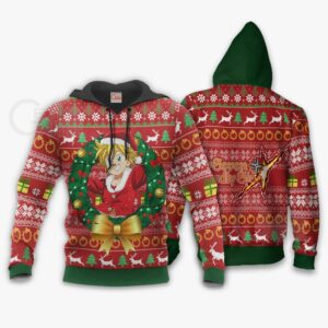 Meliodas Ugly Christmas Sweater Seven Deadly Sins Xmas Gift VA11 7