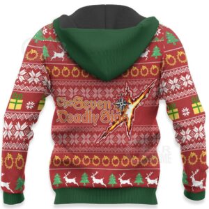 Meliodas Ugly Christmas Sweater Seven Deadly Sins Xmas Gift VA11 8