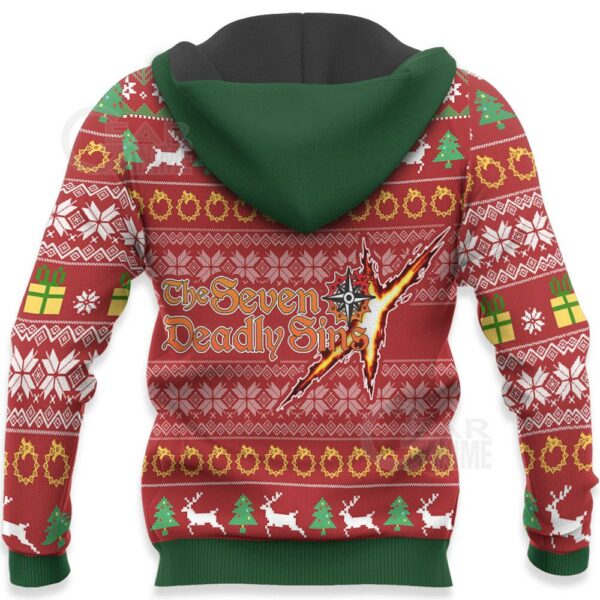 Meliodas Ugly Christmas Sweater Seven Deadly Sins Xmas Gift VA11 4