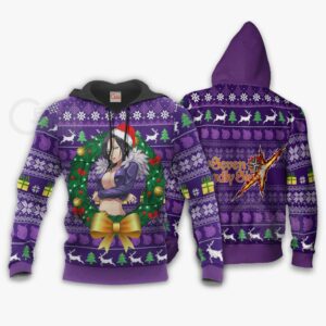 Merlin Ugly Christmas Sweater Seven Deadly Sins Xmas Gift VA11 7