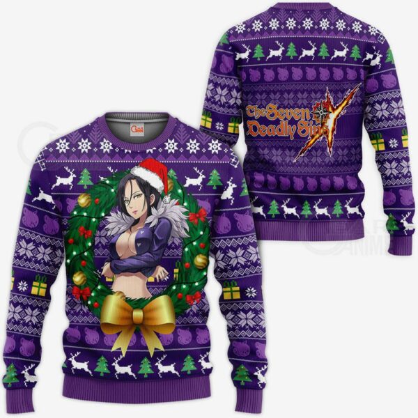 Merlin Ugly Christmas Sweater Seven Deadly Sins Xmas Gift VA11 1