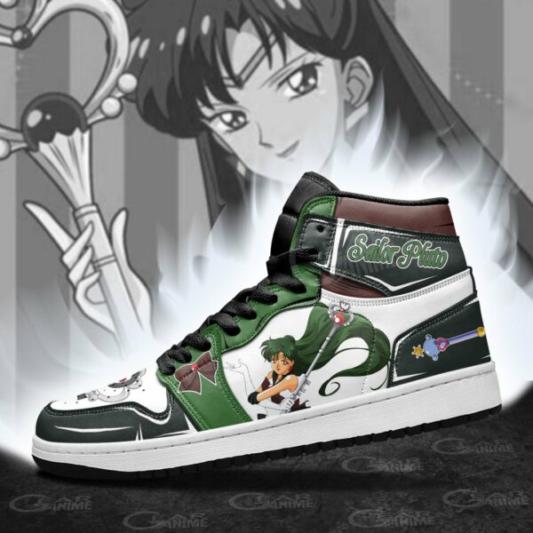 Sailor Pluto Sneakers Sailor Moon Anime Shoes MN11 3