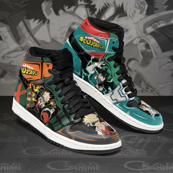 Bakugou And Deku Sneakers MHA Anime Shoes MN11 2