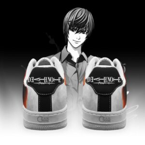 Death Note Light Yagami Shoes Custom Anime PT11 6