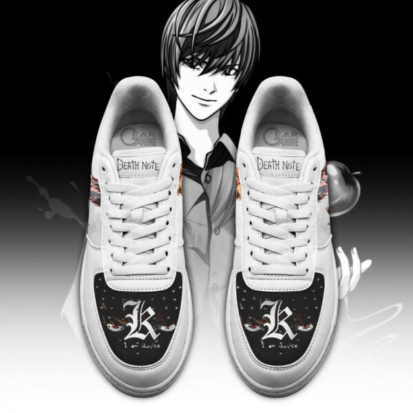 Death Note Light Yagami Shoes Custom Anime PT11 2