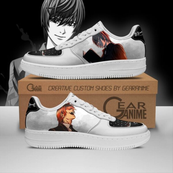 Death Note Light Yagami Shoes Custom Anime PT11 1