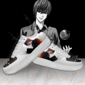 Death Note Light Yagami Shoes Custom Anime PT11 7