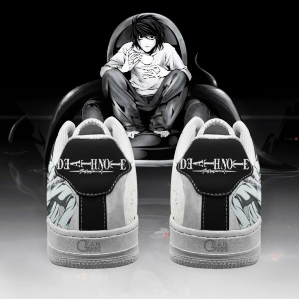 Death Note L Lawliet Shoes Custom Anime PT11 3